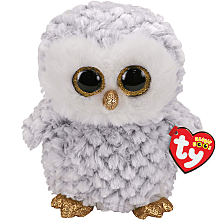 Owlette Medium White & Grey Owl