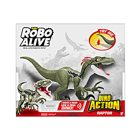 ROBO ALIVE Dino Action Raptor
