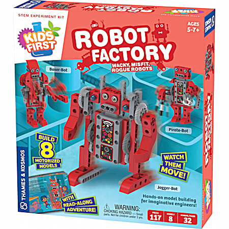 Kids First Robot Factory Wacky Misfit Rogue Robots