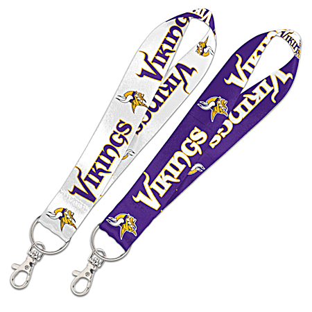 Minnesota Vikings Reversible Key Strap