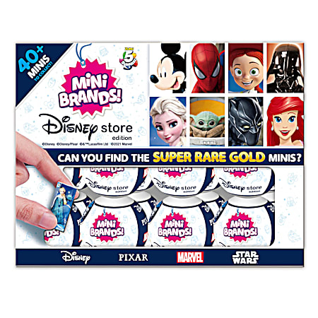 5 Surprise Mini Brands! Disney Store Blind Egg