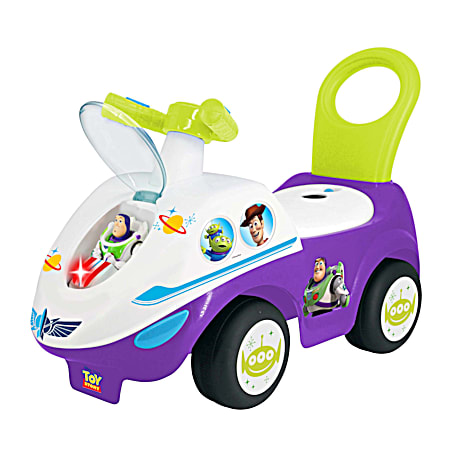 Toy Story Buzz Lightyear Light N Sounds Space Shuttle Ride-On