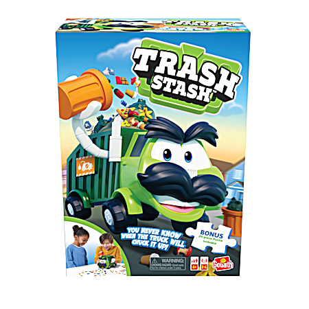 Trash Stash w/ 24 Pc Puzzle