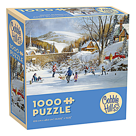 1,000 pc Snow Jigsaw Puzzle - Assorted