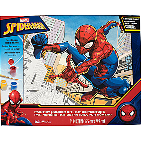 Marvel Spider-Man Paint by Number Kit