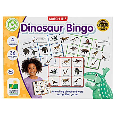 Match It! Dinosaur Bingo Game