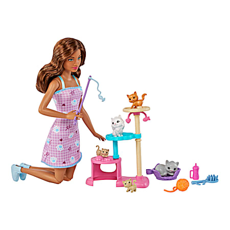 Kitty Condo Doll & Pets w/ Accessories