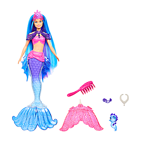 Mermaid Malibu Power Doll w/Pet & Accessories