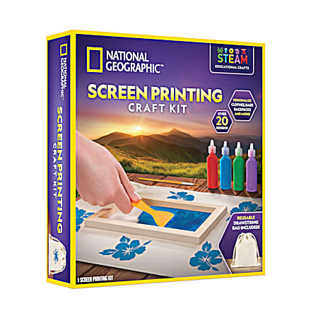 Screen Printing Craft Kit