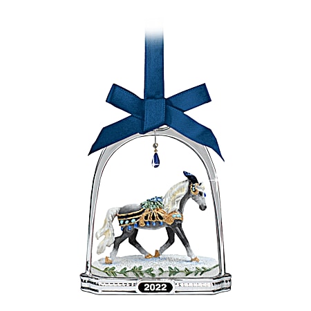 2022 Snowbird Holiday Horse Stirrup Ornament