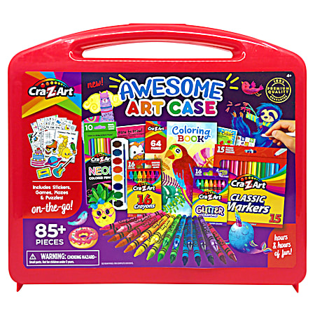 Awesome Art Case - 85 Pc