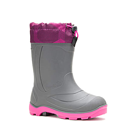 Kids' Charcoal Snowbuster2 All Weather Boots