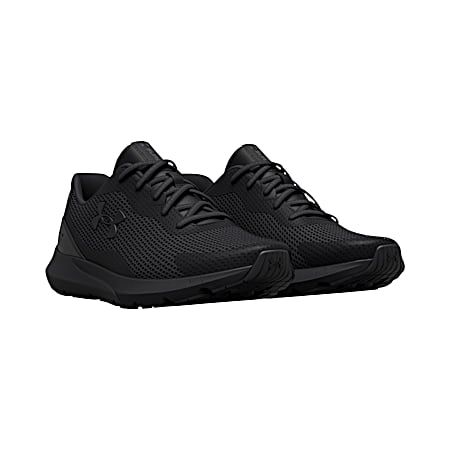Men's Surge 3 Black Running Shoes