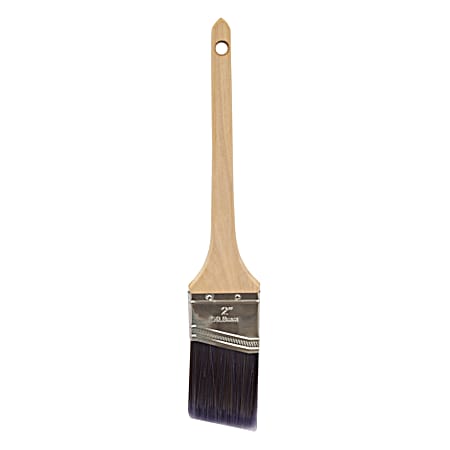 2 in Polyester Blend Rattail Angle Sash Brush