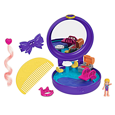 Polly Pocket Clip & Comb Compact - Assorted