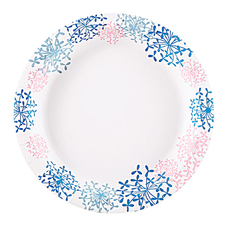 Glad Everyday 8.5 in Round Paper Plates - 50 Ct