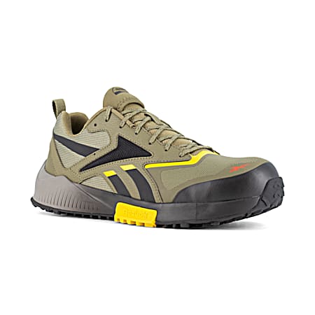 Men's Army Green Lavante Trail Sport Work Shoes