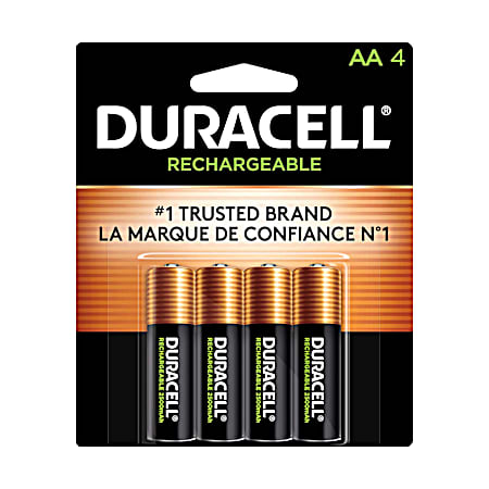 Rechargeable AA Batteries - 4 Pk