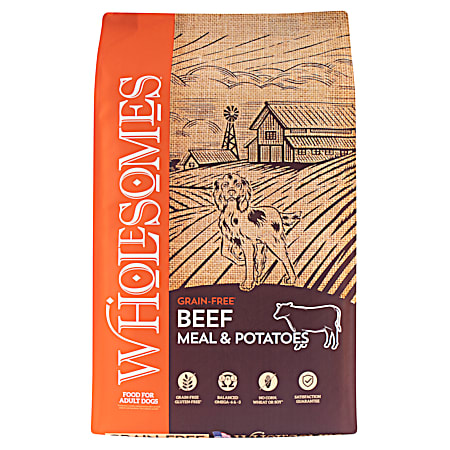 Sportmix Grain-Free Wholesomes Beef Meal & Chickpeas Formula Dry Dog Food