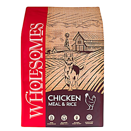 Chicken Meal & Rice Formula Dry Dog Food