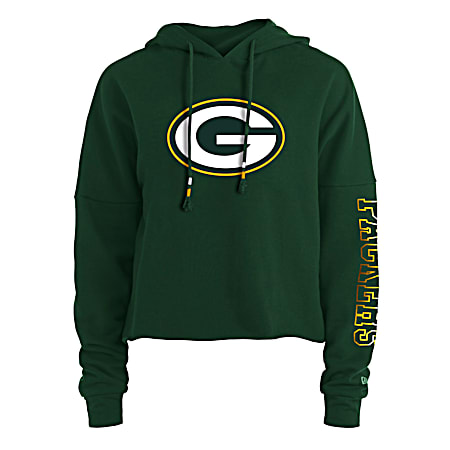 Women's Green Bay Packers Team Graphic Long Sleeve Fleece Hoodie