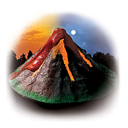 Glow-in-the-Dark Giant Volcano