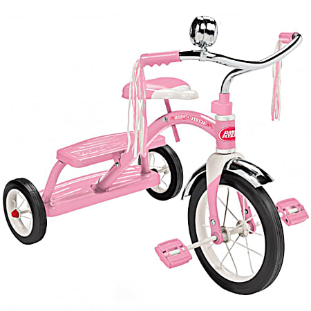 12 in Pink Dual Deck Tricycle