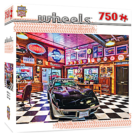 Wheels 750 Pc Puzzle - Assorted