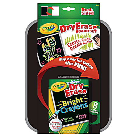Dry Erase Dual-Sided Board Set