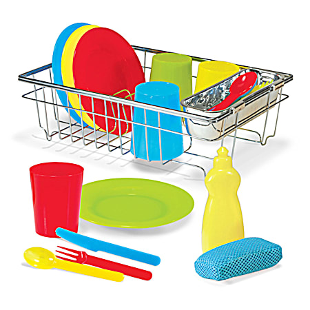 Let's Play House Wash & Dry Dish Set