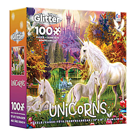 Unicorn Jigsaw Puzzle 100 Pc - Assorted