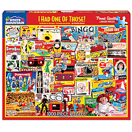 1,000 Pc Toys & Games Jigsaw Puzzle - Assorted