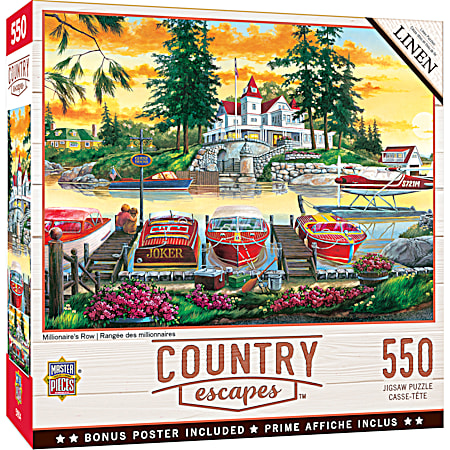 Country Escapes 550 Pc. Puzzles - Assorted