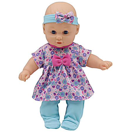 12 in Cuddly Baby w/ Sounds - Assorted