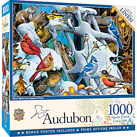 Audubon Jigsaw Puzzle 1000 Pc - Assorted