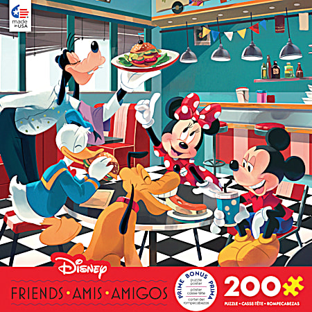 Disney Friends Puzzle 200 Pc - Assorted