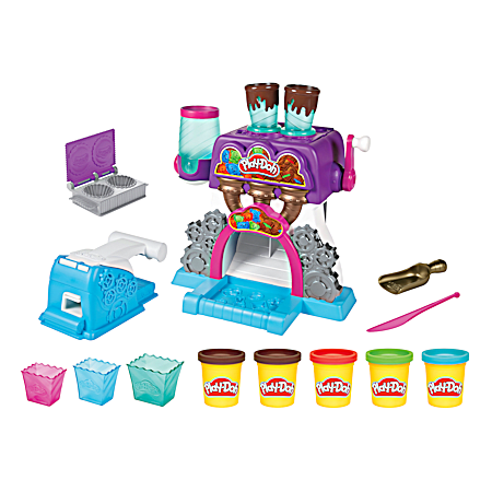 Kitchen Creations Candy Delight Playset w/ 5 Non-Toxic Play-Doh Colors