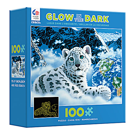 Glow-in-the-Dark 100 Pc Puzzle - Assorted