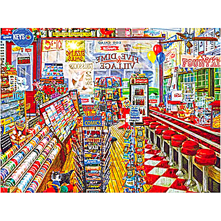 1,000 Pc Back to the Past Puzzle - Assorted