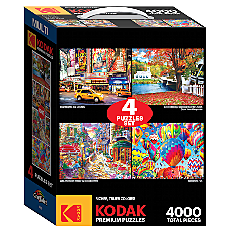 Kodak 4-in-1 Puzzles - Assorted