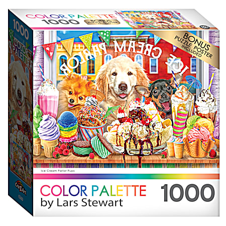 Color Pallette Jigsaw Puzzle 1000 Pc - Assorted