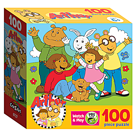 PBS Arthur & Friends Puzzle 100 Pc - Assorted