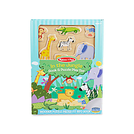 Book & Puzzle Play Set - In the Jungle