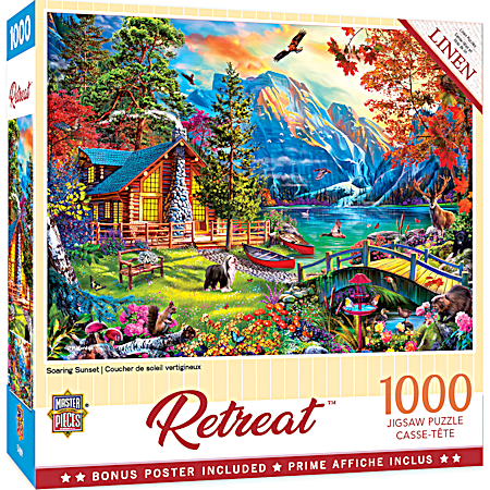 Retreat Puzzle 1000 Pc - Assorted