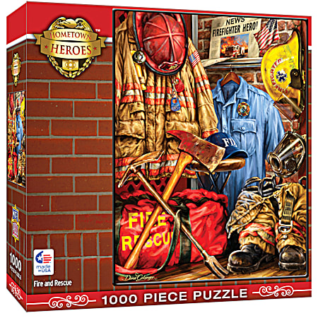 Hometown Heroes Puzzle 1000 Pc - Assorted