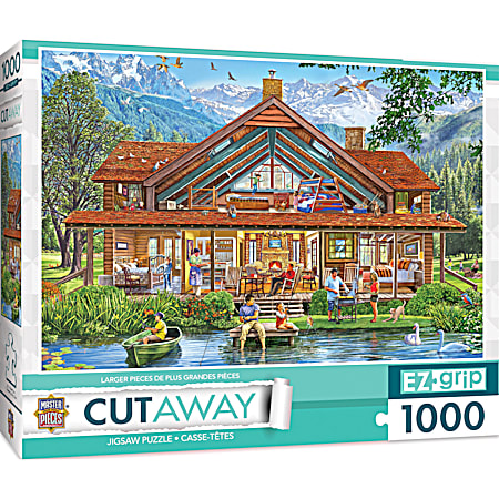 Cutaway Puzzle 1000 Pc - Assorted