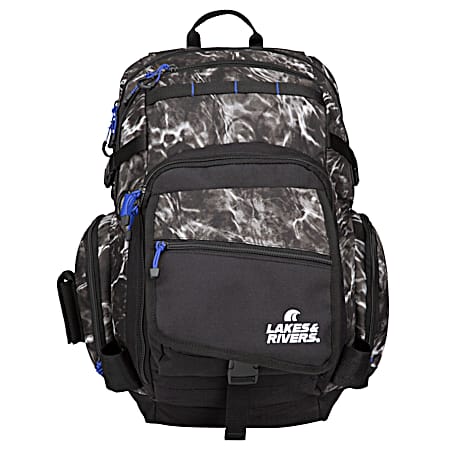 Pro Series Backpack with 1 Med & 1 Large Box - Mossy Oak Aqua Black Tip