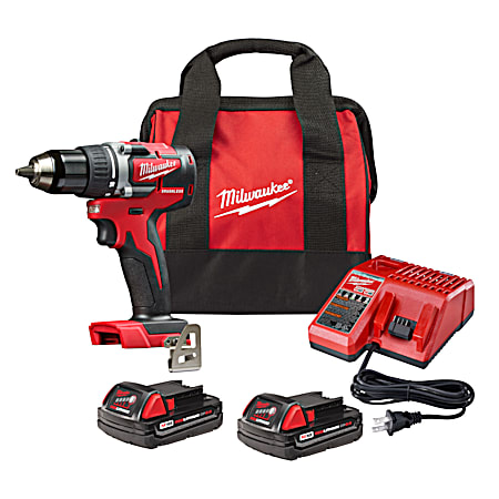 M18 Compact Brushless 1/2 in Drill Driver Kit