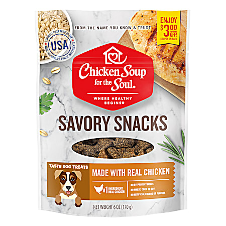 6 oz Chicken Savory Snacks Dog Treats