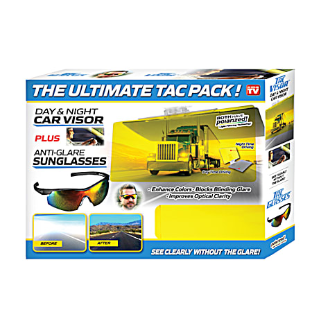 The Ultimate Tac Pack w/ Tac Glasses & Tac Visor
